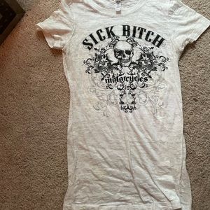 Sick Bitch Motorcycle Shirt